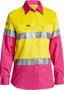 Picture of Bisley Women'S 3M Taped Cool Lightweight Hi Vis Shirt BL6696T