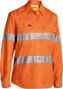 Picture of Bisley Women'S 3M Taped X Airflow Ripstop Hi Vis Shirt BL6416T