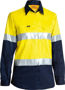 Picture of Bisley Women'S 3M Taped Cool Lightweight Hi Vis Shirt BL6896