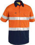 Picture of Bisley 3M Taped Cool Lightweight Hi Vis Shirt BS1896