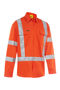 Picture of Bisley Taped X Back Cool Lightweight Hi Vis Drill Shirt BS6166XT