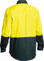 Picture of Bisley 2 Tone Hi Vis Drill Shirt - Long Sleeve BS6267