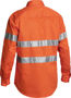 Picture of Bisley Hi Vis 3M Reflective Tape Closed Front Men'S Drill Long Sleeve Shirt BTC6482