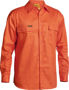 Picture of Bisley Hi Vis Men'S Drill Shirt - Long Sleeve BS6339