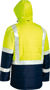 Picture of Bisley Taped Two Tone Hi Vis Puffer Jacket BJ6929HT