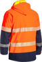 Picture of Bisley Taped Two Tone Hi Vis Ripstop Softshell Jacket BJ6934T