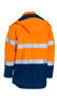 Picture of Bisley Taped Two Tone Hi Vis Fr Wet Weather Shell Jacket BJ8110T
