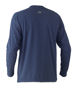 Picture of Bisley Flex & Move Cotton Rich V Neck Long Sleeve Tee BK6933