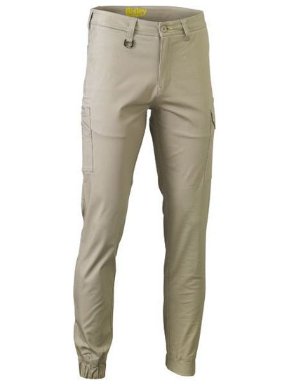 Picture of Bisley Stretch Cotton Drill Cargo Cuffed Pants BPC6028