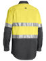 Picture of Bisley Taped Hi Vis Cool Lightweight Shirt BS6696T