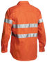 Picture of Bisley Taped Hi Vis Drill Shirt BT6482