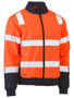 Picture of Bisley Taped Two Tone Hi Vis Bomber Jacket BJ6730T