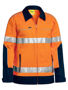 Picture of Bisley Taped Hi Vis Drill Jacket With Liquid BJ6917T