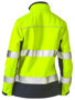 Picture of Bisley Women'S Taped Two Tone Hi Vis Soft Shell BJL6059T